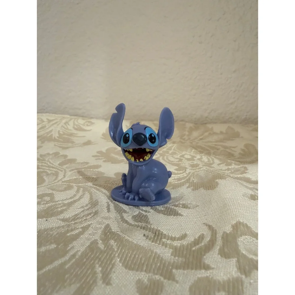 Disney Lilo and Stitch Mini Figure Lot 10pc Lilo Angel Scrump Hula Guitar PJs